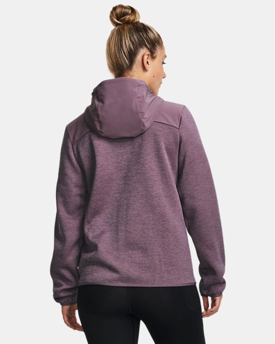 Chamarra tipo sweater UA Essential para mujer, Purple, pdpMainDesktop image number 1